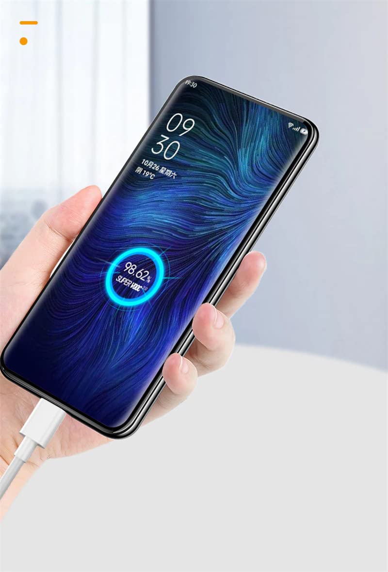 TECHGEAR USB-C Kabel 1 Meter, Nylon Geflochten - Lade- Und Datenkabel Für Oppo, Reno, A-Serie Und Mehr