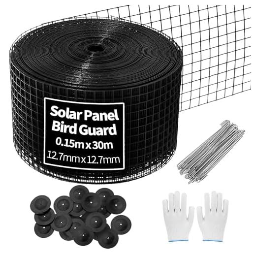 Heavy Duty Solar Panel Bird Mesh Kit