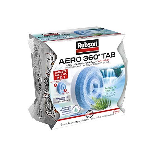 Recambio pastilla deshumidificador rubson aero 360º aromaterapia frescura