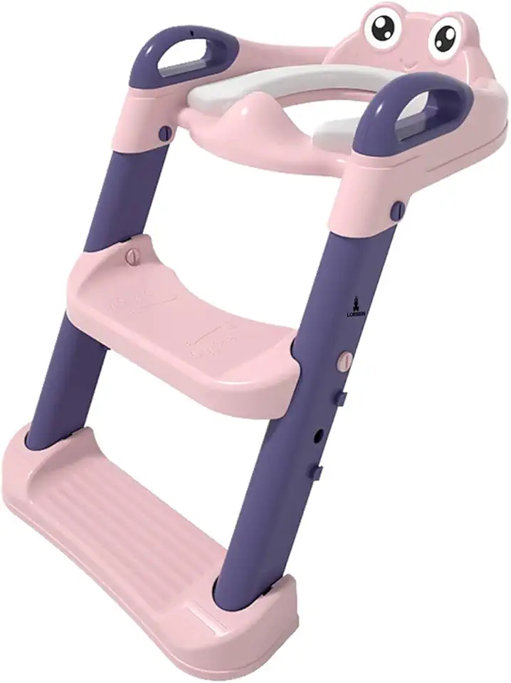 Assento Redutor Escadinha Infantil Lorben para Vaso Sanitário