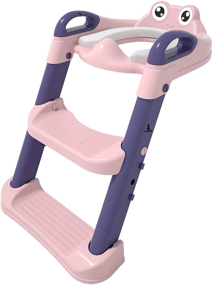 Assento Redutor Escadinha Infantil Lorben para Vaso Sanitário