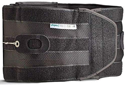 Aspen Medical Grade Back Brace-Quickdraw PRO Large 36"-42" Black