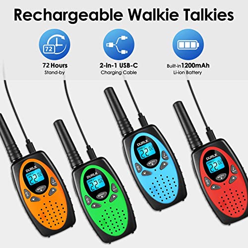 Walkie-Talkies-Long-Range-4-Pack-Rechargeable-Walkie-Talkies-for-Adults-Built-in-1200mAh-Li-ion-Batteries-USB-C-ChargingVOX-2-Way-Radios-22-FRS-Channels-for-Camping-Hiking-Cruise-Ships