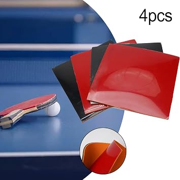 Table Tennis Rubber for Butterfly, Hard Sponge Fast Attack for Ping Pong Rubber Red Black Reverse 2.2mm 39 Degree