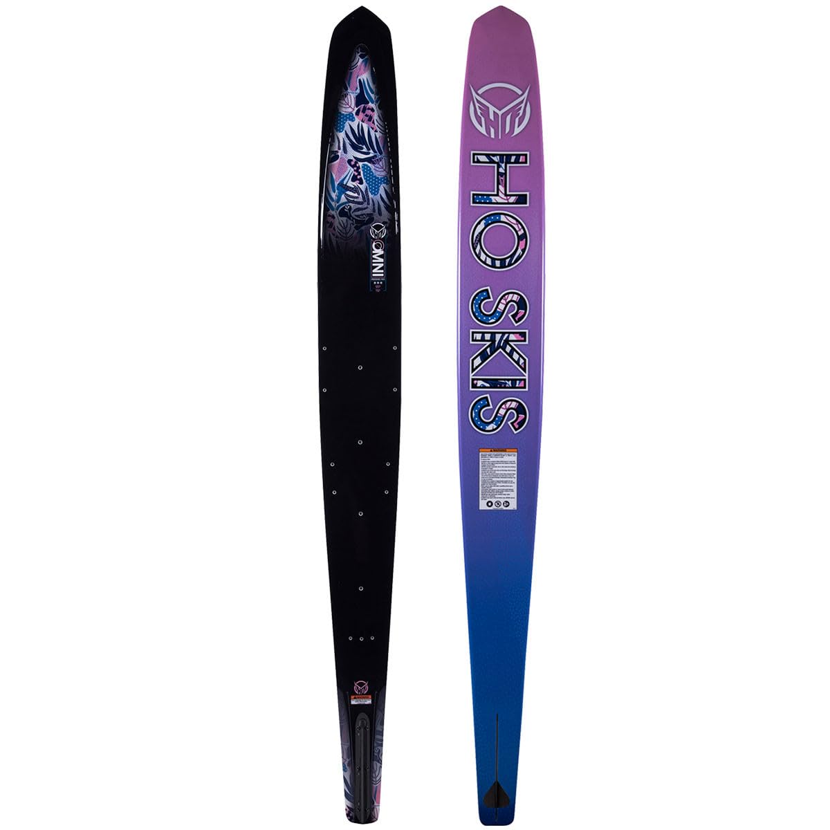 HO Omni Womens Slalom Waterskis Black/Pink 63in