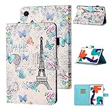 Material de alta calidad: funda Paperwhite 5 11th Gen 2021 (6,8 pulgadas) – De piel sintética de alta calidad y fácil de limpiar con carcasa de policarbonato duro en el interior.