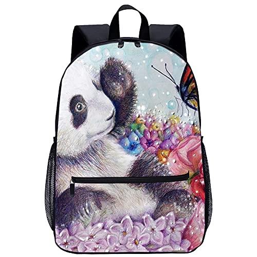 Sac à dos Panda confortable 45x30x15cm pour éviter le mal de dos