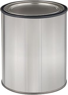Valspar 27318 Empty Paint Can With Metal Lid, 1 qt, Metal, Silver