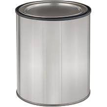 Valspar 27318 Empty Paint Can With Metal Lid, 1 qt, Metal, Silver