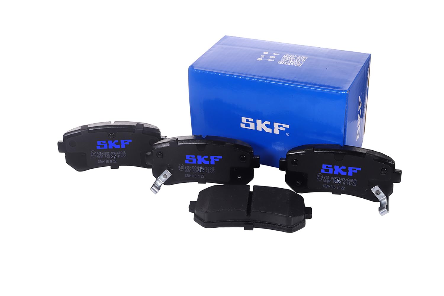 SKF Fren Balatası Arka Hyundai I20 1.2-1.4 08-15, 1.6 08-12, 1.1 Crdı 12-15, 1.4 Crdı 08-15, 1.6 Crdı 08-12, I30 1.4-1.6-2.0 07-11, 1.6-2.0 Crdı 07-11 Vkbp 90054A - Vkbp 90054 A