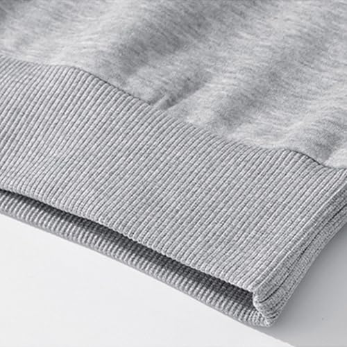 Mens Pullover Hoodie Sweatshirt Long Sleeve Solid Color Snap Button Fleece Fashion Casual Hooded Sweatshirt Streetwear4