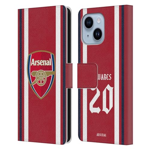 Étui Arsenal FC Nuno Tavares pour iPhone 14 Plus en cuir