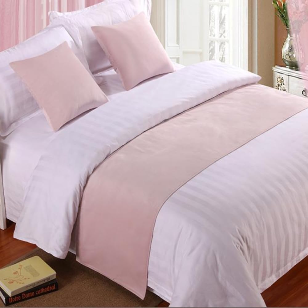 Bed Runner Scarf Soft Velvet Bed Runners Scarf Luxury Bedspread Bedding Cover Bed Protector for Bedroom Hotel Decorative for Foot of Bed Queen King Size Bed End Towel-Green-3||50x260cm for 2m bed