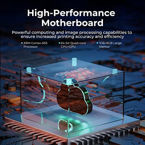 Creality Resin 3D Printer Halot-Lite 8.9" Monochrome Lcd Screen Uv 4K Resin 3D Printers With High-Precision Integral Light Fast Printing Wifi Control Easy Slicing, Larger Print Size 7.55X4.72X7.87In #TOP4