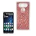 GOPROCELL (TM) NEW LG G5 GLITTER LIQUID BLING STARS FULL TPU LUXURY CASES AT&T T-MOBILE SPRINT VERIZON G5 (ROSE GOLD)