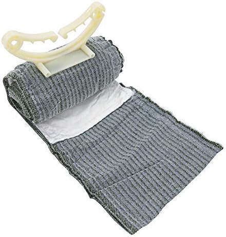 LINE2design 4 Inch Israeli Style Emergency Bandage, Compression Bandage for Emergency Wound Dressing, Tactical Emergency Trauma Bandage for Bleeding Control, First Aid & EMS Use - Pack of 2