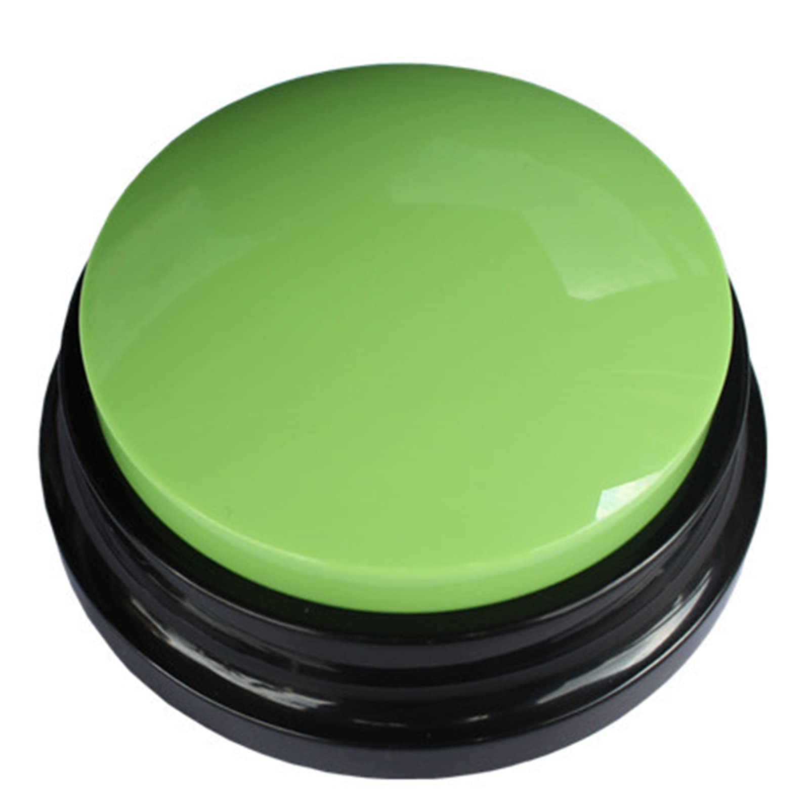 VALINK Dog Button Pet Communication Button Pet Training Buzzer, Learninged Resources Recordable Answer Buzzers, Multifunctional Pet Dog Interactive Toy Green