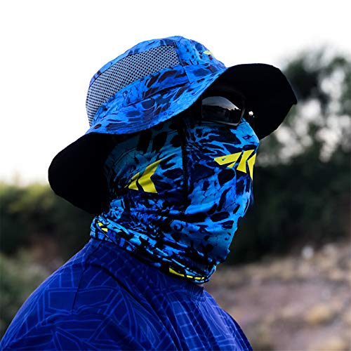 Image of KastKing Sol Armis Neck Gaiter - UPF 50 Face Mask - UV Sun Protection Mask for Men & Women, Fishing, Hiking