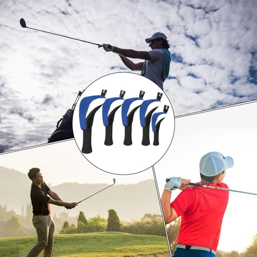 Couvre-club de golf hybride pour protéger les bois de parcours durant le transport en sac - 4