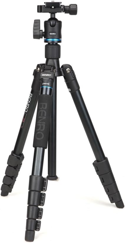Andoer Benro IT15 Portable Aluminum Alloy Travel Tripod with Ball Head Monopod for Canon Nikon Pentax Camera & DV
