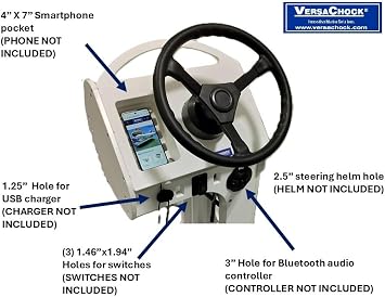 Boat Steering Console