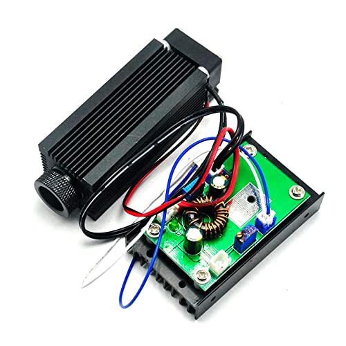 Modulo Laser Verde 60mW 532nm - Fascio Largo 12-15mm, Con TTL, Alimentazione 12V