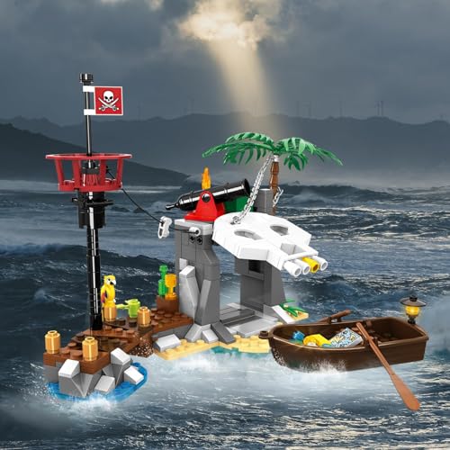 Wvinvw C0431 Treasure Island Pirates Building Sets, Compatible With Lego Sets thumb #7
