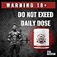 FIRST BLOOD Pre Workout Fitness Booster mit L-Arginin + Citrullin + Beta Alanin + Koffein 370g Einstiegs Booster Eistee Peach Geschmack