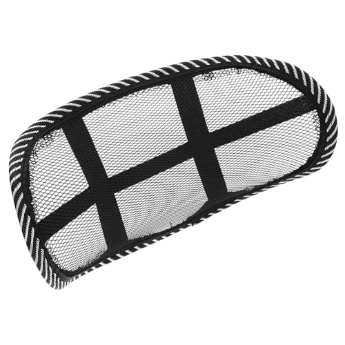 CONGARTENO 夏用通気性メッシュカーネックピロー 可能な首サポート 車内疲労軽減 車載用旅行枕 ブラック すべての車種対応コンパクト設計