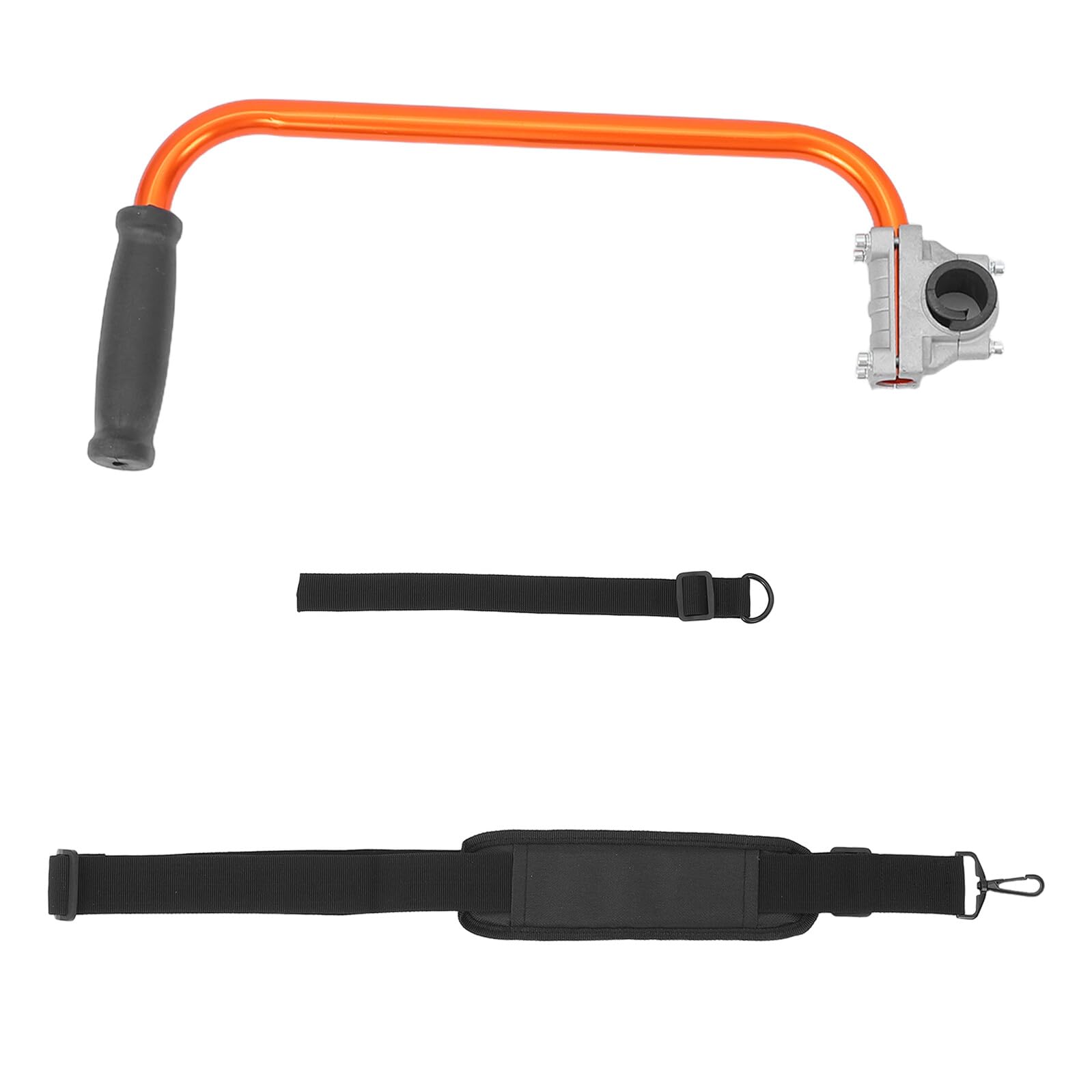 Accesorio para recortadora con correa de hombro y mango ajustable para cortacésped