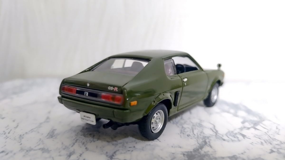 LA-X 1/43 三菱ギャランクーペFTO 1600GSR 1973 白 箱付 LA-X 1/43 Mitsubishi Galant Coupe FTO 1600GSR 1973 White | eBay