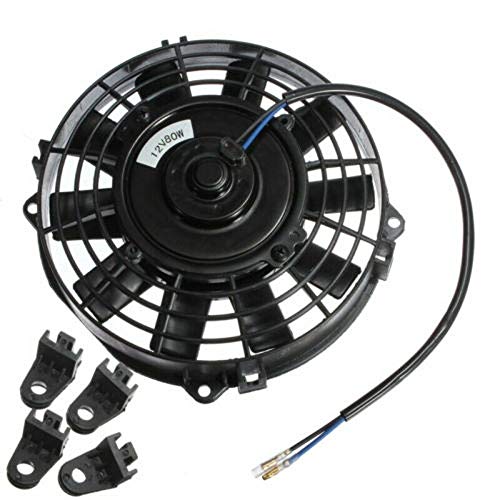 ELECTROPRIME 7" inch Electric Radiator/Intercooler 12v Slim Cooling Fan