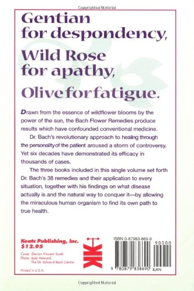 洋書 The Bach Flower Remedies Amazon.com: The Bach Flower Remedies: 9780879838690: Bach