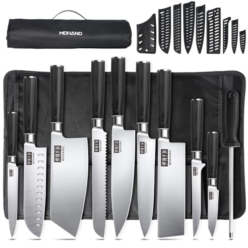 MDHAND 10-Piece Professional Chef Knife Set