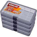 kleinteileboxen kunststoff 【Verstellbare Gitter】 Die verstellbaren Einbauten können leicht verschoben oder abgenommen werden, um große Gegenstände unterzubringen und auf individuelle Bedürfnisse abzustimmen.