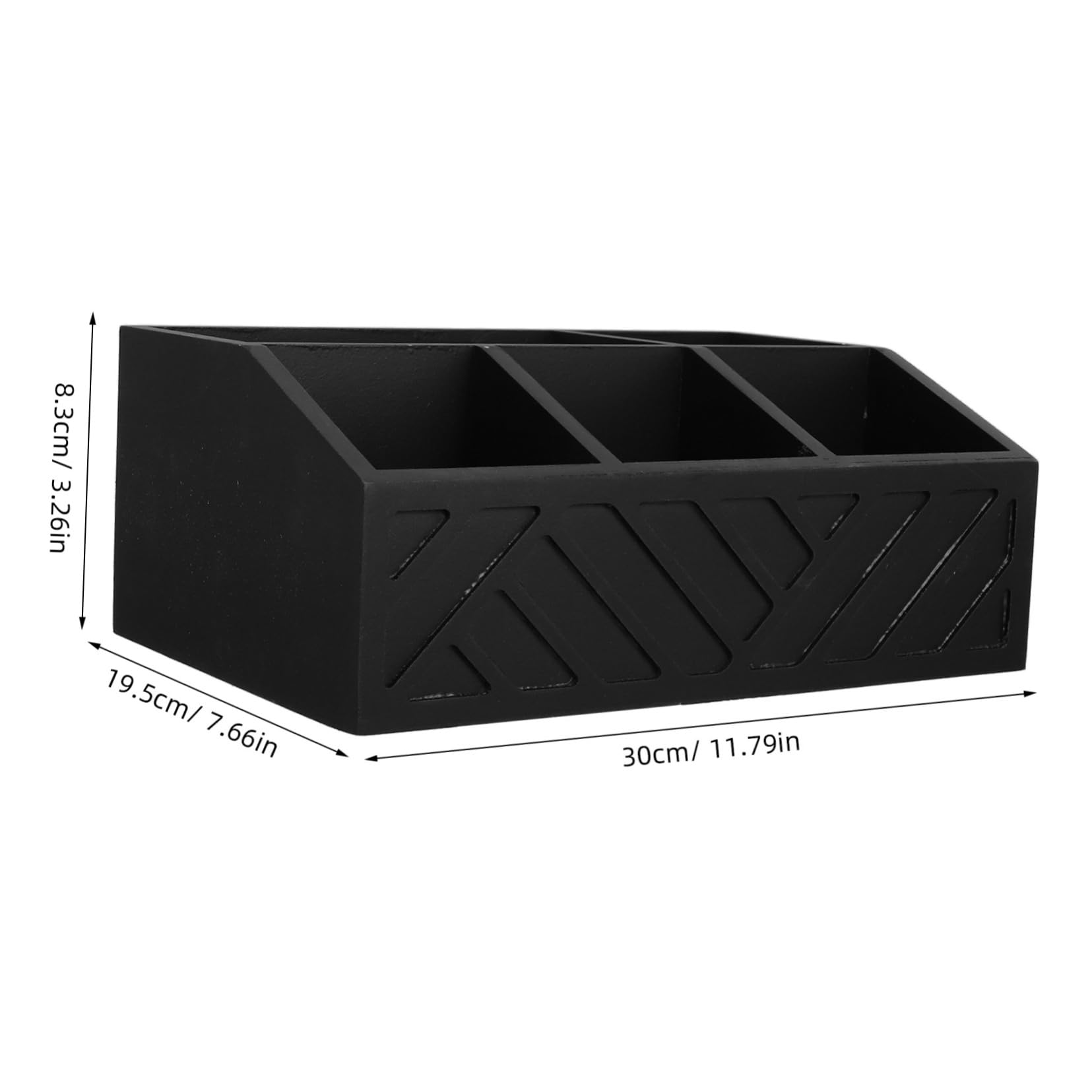 Cabilock Organizador de Almacenamiento de Bolsitas de Té de Madera Negra