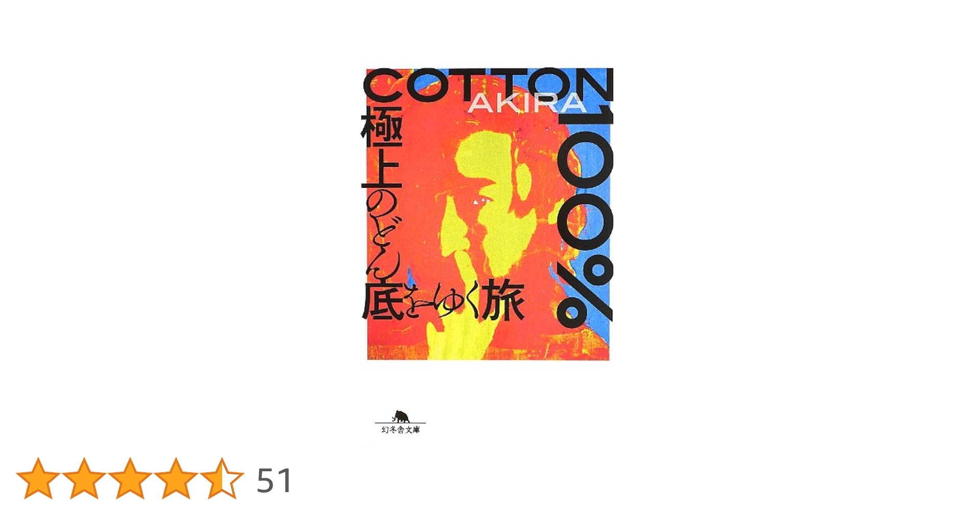 AKIRA 「Cotton 100% : 狂人の旅」 COTTON 100％ 極上のどん底をゆく旅』AKIRA | 幻冬舎