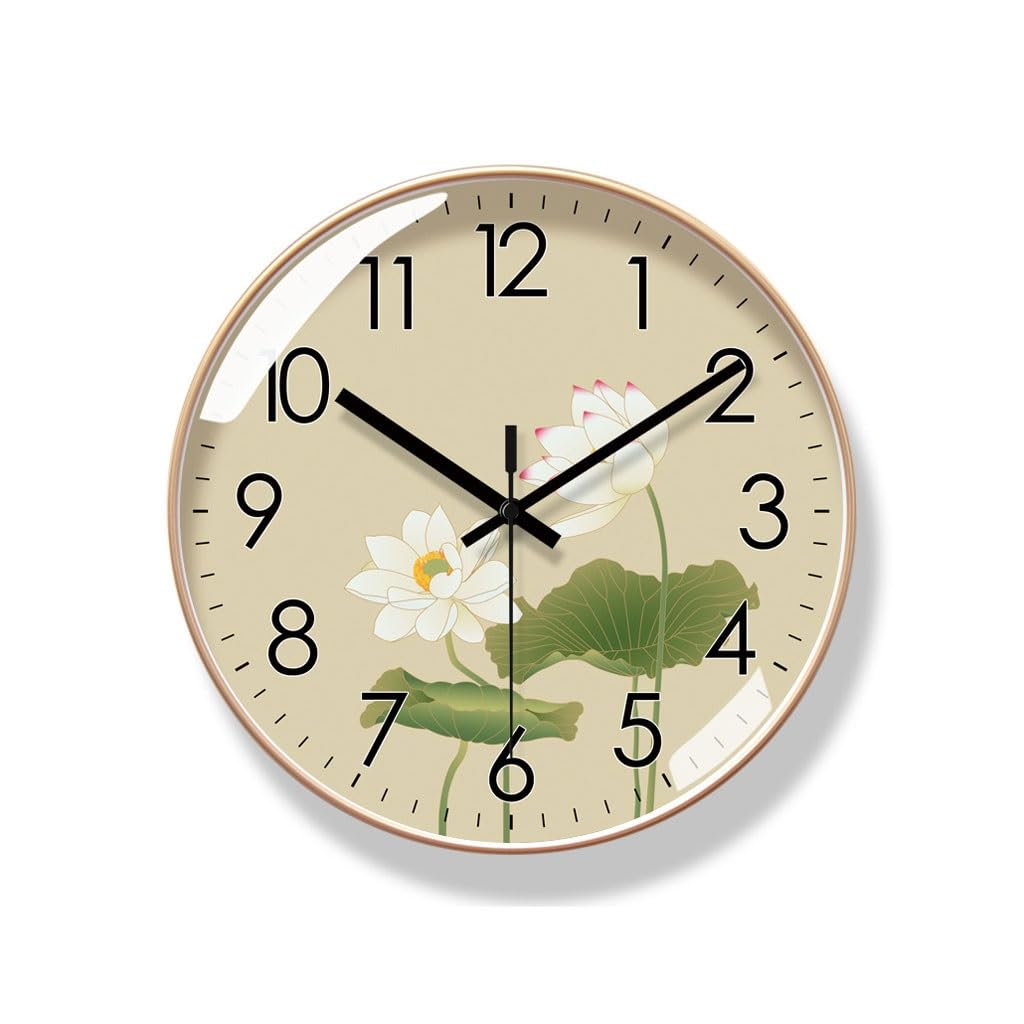 Orologio da parete Orologio da parete in stile cinese Orologio da soggiorno Orologio da parete Orologio da casa Orologio al quarzo silenzioso creativo Reloj De Pared(B)