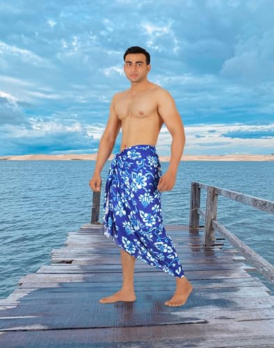HAPPY BAY Men's Pareo Wraps Beach Bath Swim Sarong4