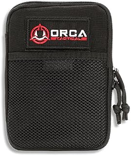 Orca Tactical MOLLE Gadget EDC Utility Pocket Pouch Organizer (Black)