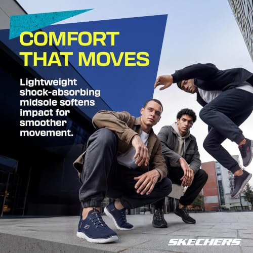 Image of Skechers Men Lace Up Casual Shoes