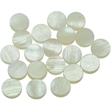 20pcs 4x2mm Natural White Mother of Pearl Shell Inlay Fingerboard Fretboard Dots For Guitar Bass Ukulele