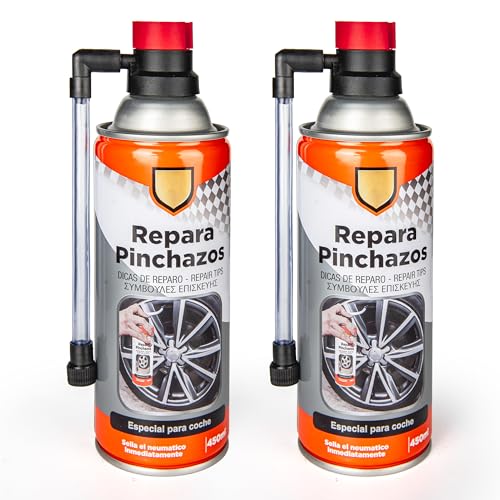 Kit Repara furos especiais para carro 450 ml selar o pneu imediatamente - selador emergência para reparar rodas (2)
