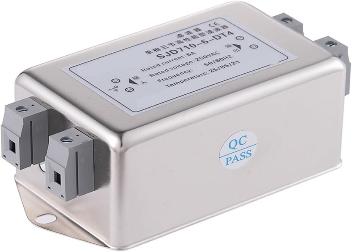Single-Phase AC Three-Section servo Frequency Conversion Power Filter 220v Anti-Interference SJD710-10A20A(SJD410 1 Double Section Wire)