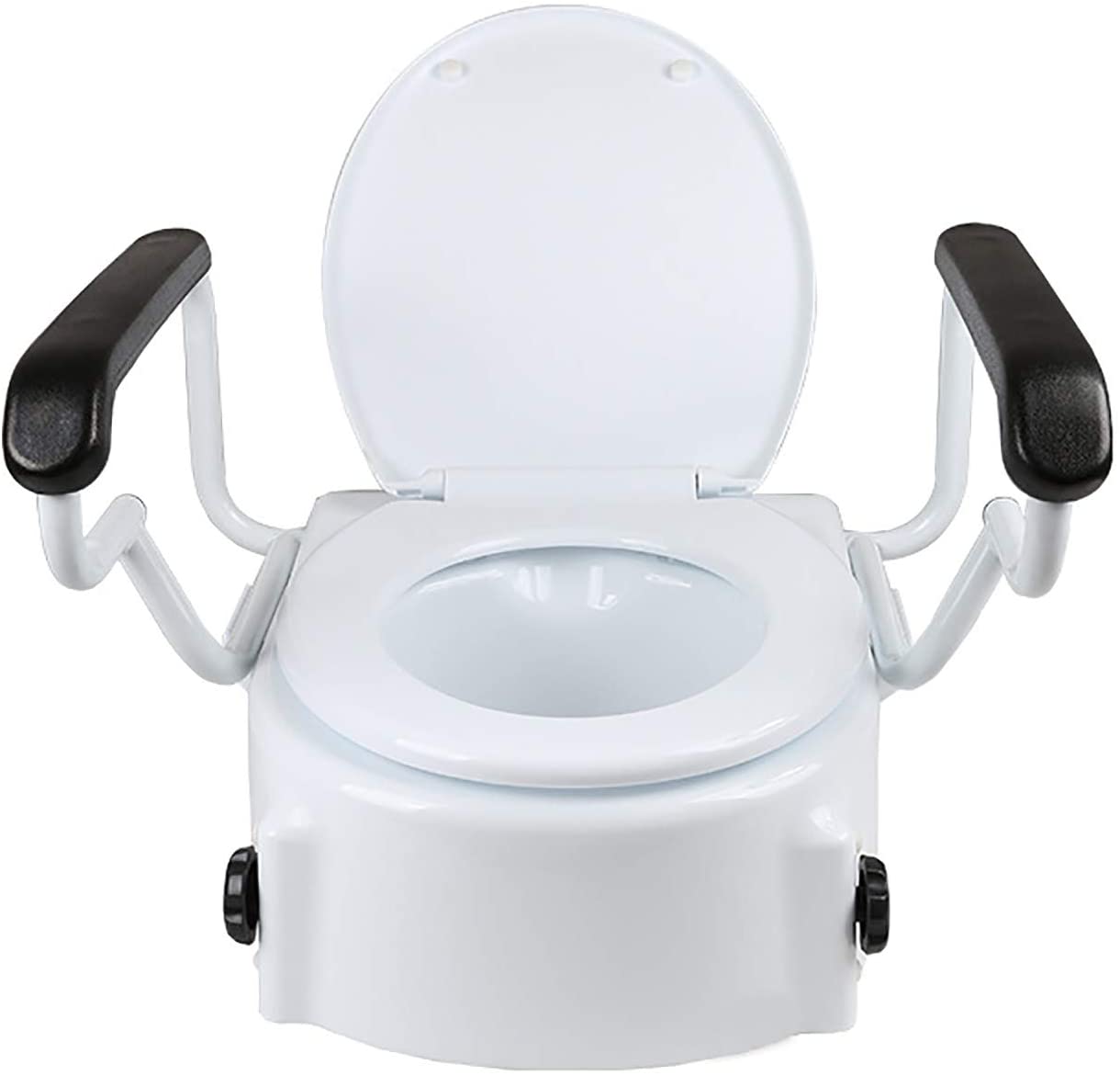 commode raiser with handle