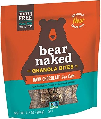 Bear NakedBites Granola Drk Choc