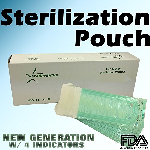 Autoclave 3.5"X10" (400 Pcs / 2 Bx) Self Sealing Tattoo Dental Sterilization Pouches Bags | Quantity Discount Available #TOP5