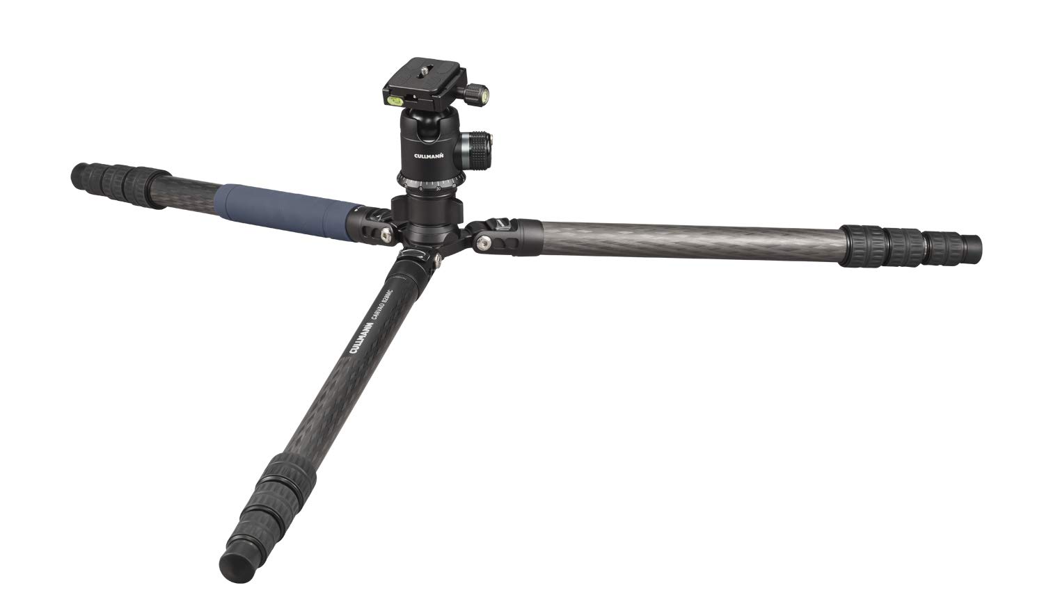 Trípode de carbono Cullmann CARVAO 828MC (máx. 164, altura de extensión 5 cm, tamaño del paquete 49 cm, capacidad de carga 15 kg, peso 1730 g)