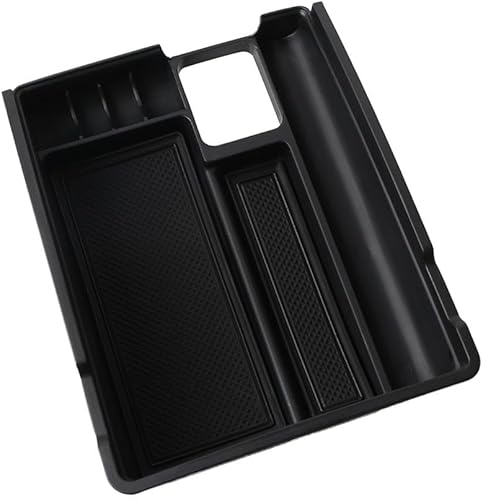 MadLoN Compatible con Nissan X-Trail T32 Rogue 2014-2020, organizador de consola central, organizador antideslizante para consola de automóvil,