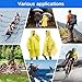 DZTSMART Rain Ponchos with sleeves for Adults,with hood, 2 Packs,Waterproof women raincoat,Reusable theme park outfits (Black)